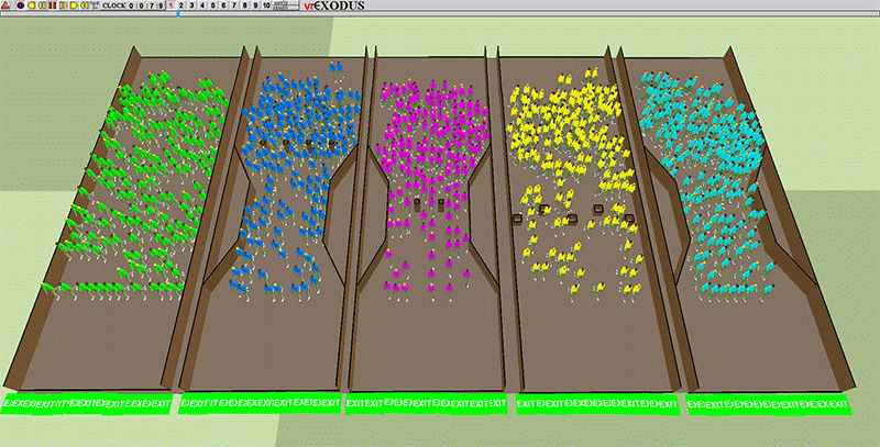 Video of Evacuation modeling and simulation Evacuation modeling and simulation
