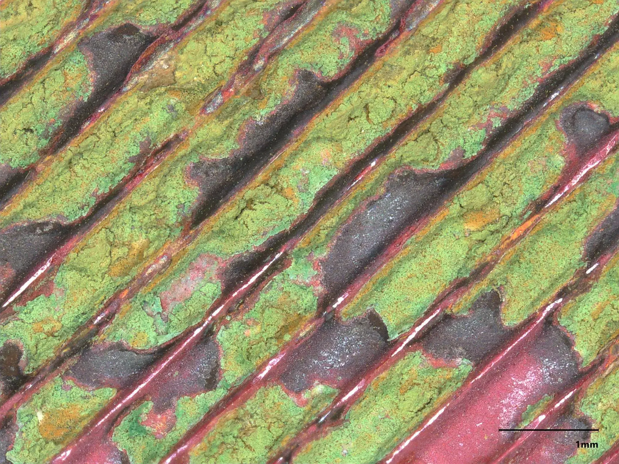 Corrosion inside of a Heat Exchanger Tube