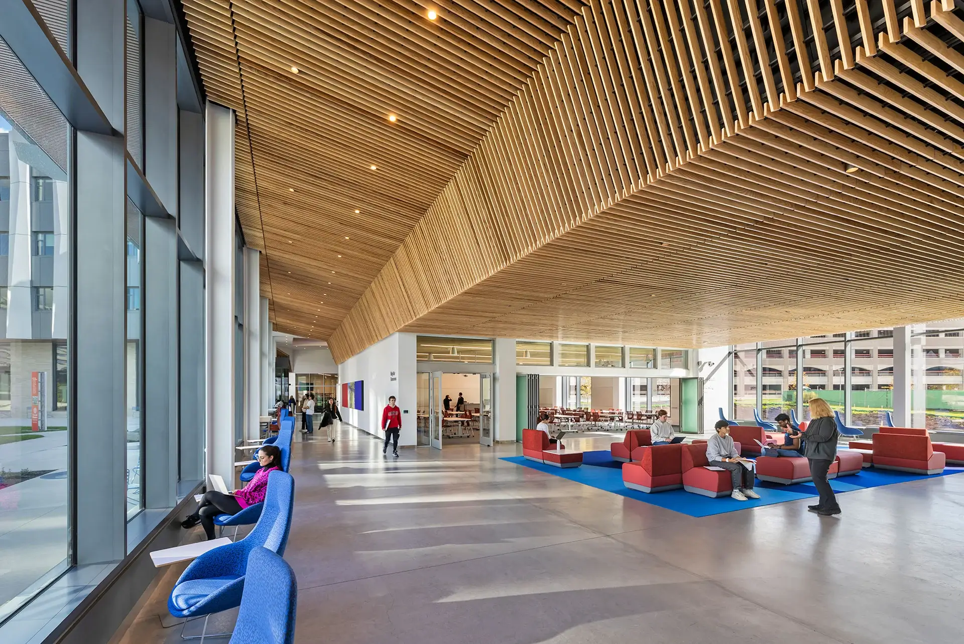 Mass timber floors behave differently from steel or concrete. Because mass timber is relatively lightweight, vibration response is often governed by high-frequency impulse behavior rather than the low-frequency resonance commonly seen in heavier systems. 