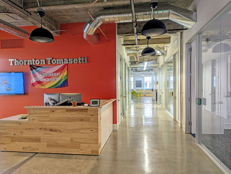 A key strategy for reducing our operational greenhouse gas emissions is to apply sustainability principles when we fit-out new workspaces and renovate existing offices.
