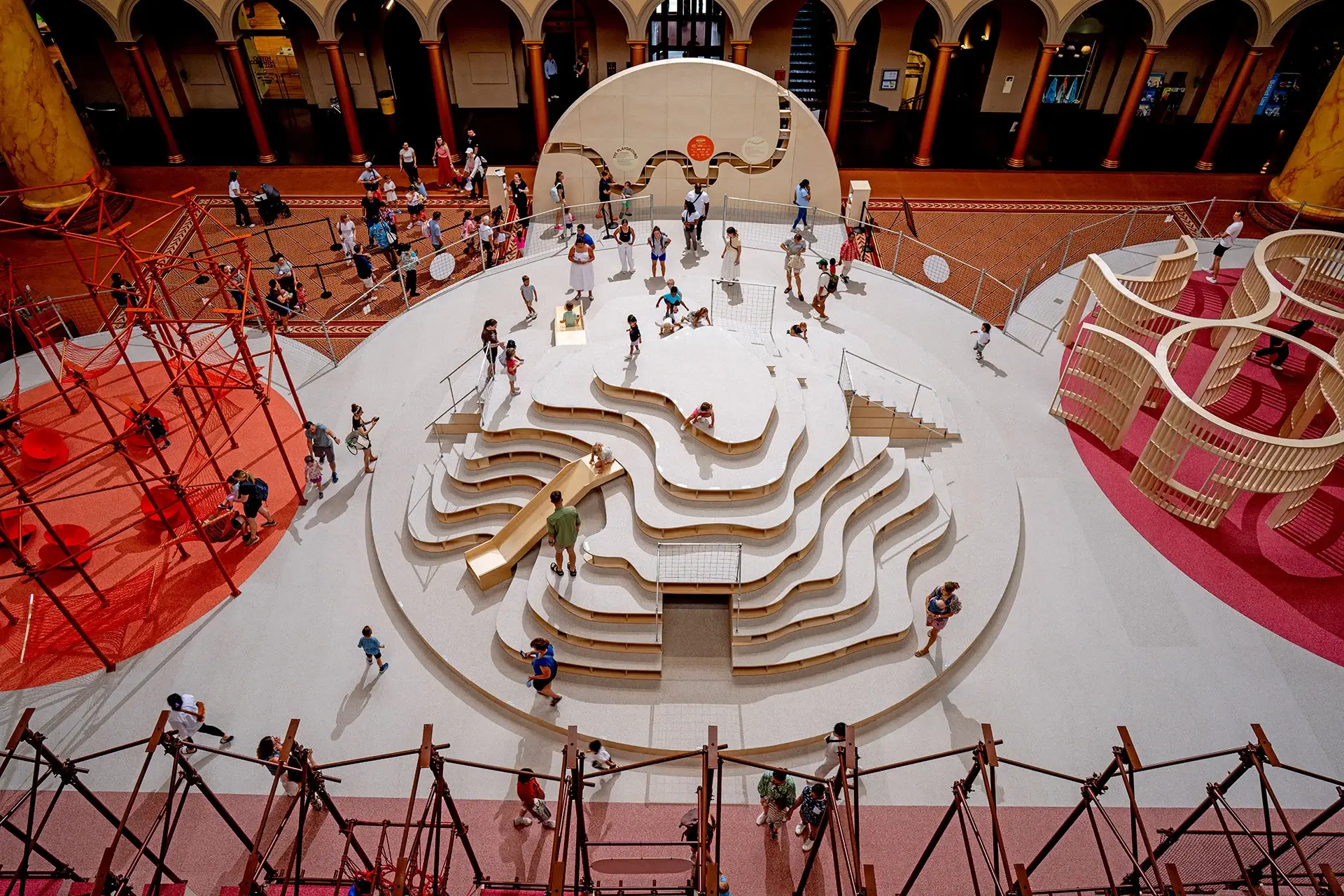 Our team designed the exhibit’s subfloor system for a high-profile cultural experience that brings design, community, and public space together.