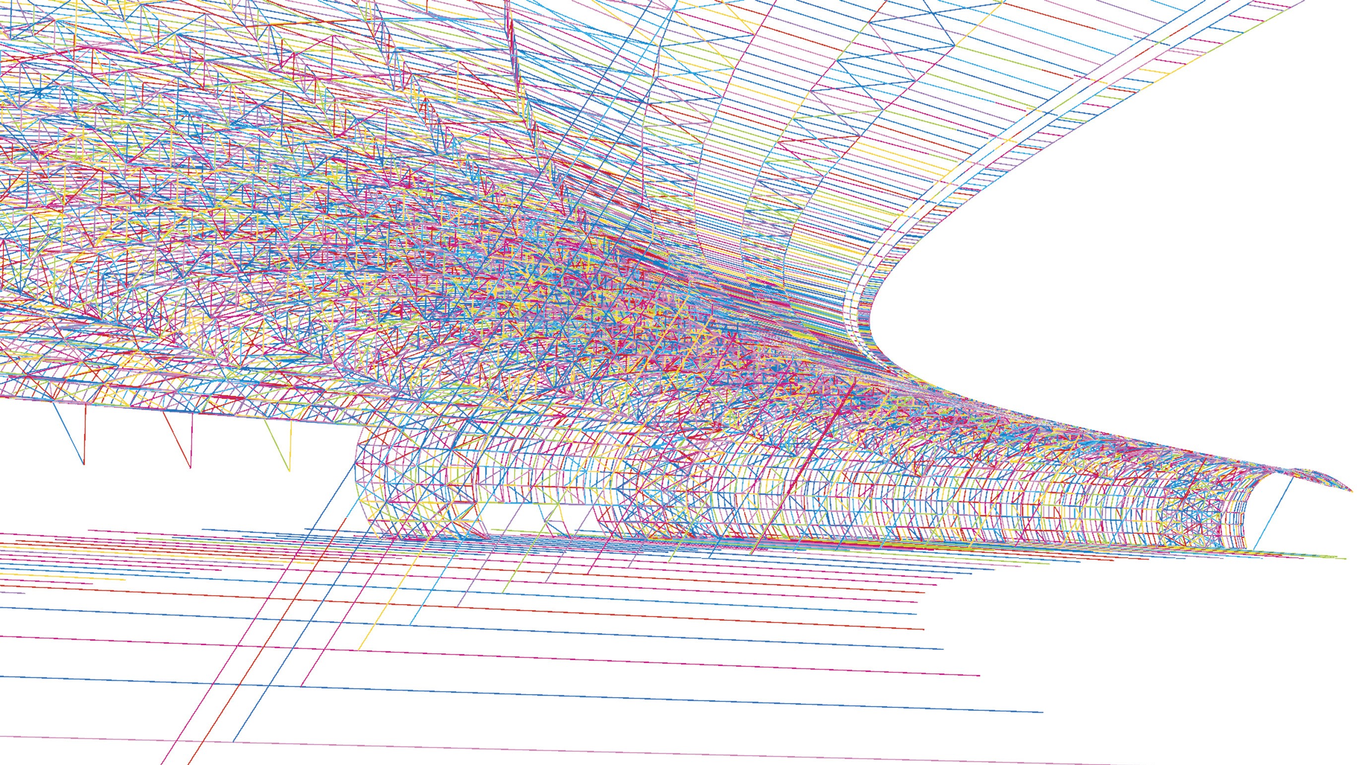 Computational modeling diagram created by Core studio.