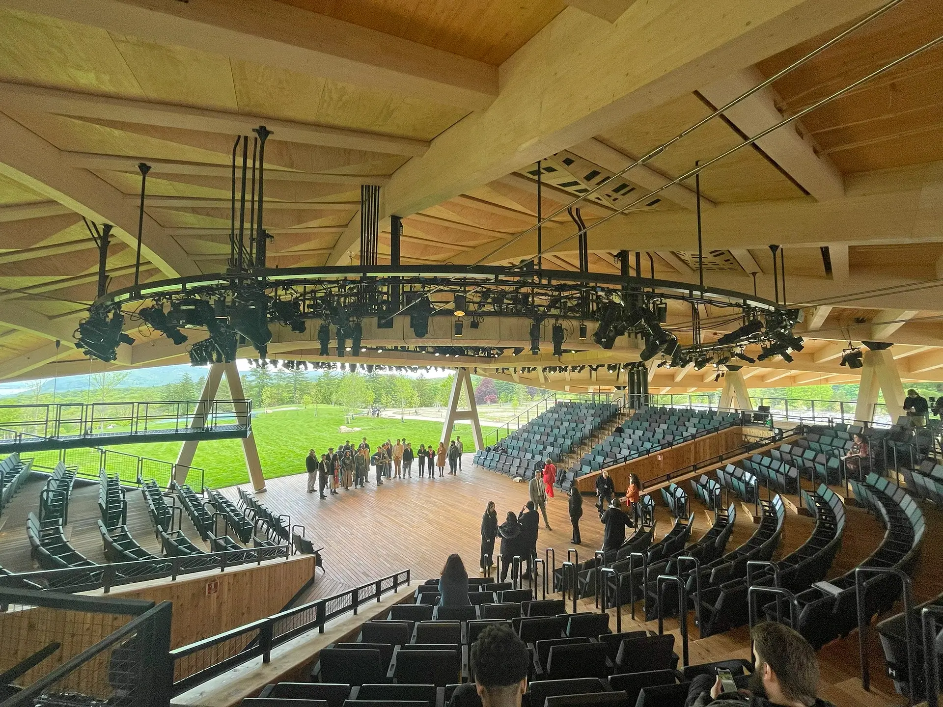 Samuel H. Scripps Theater Center at Hudson Valley Shakespeare in Garrison, New York.