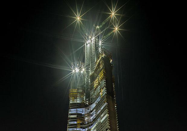 Peronto says the industry can engineer solutions for towers that may one day double or even triple that height. 