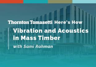 Vibration and Acoustics in Mass Timber