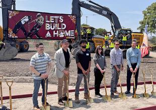 Construction has begun on AlumniFi Field, the future home of Detroit City FC in Detroit, Michigan. 