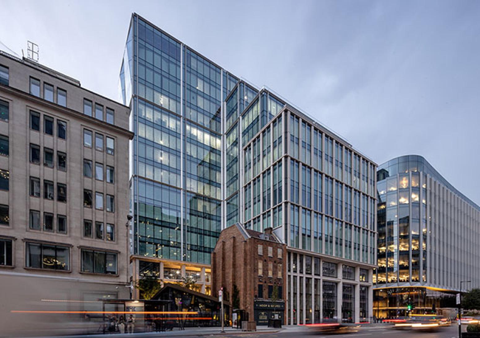 Stonecutter Court in London.