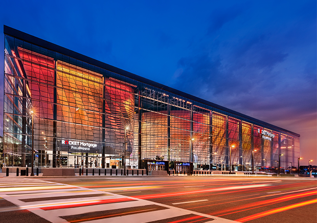 Rocket Arena in Cleveland, Ohio.