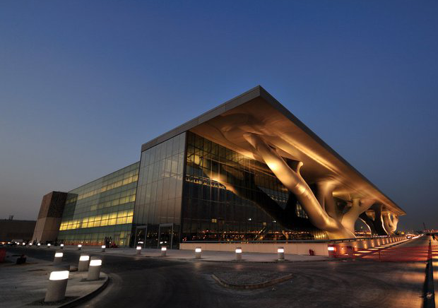 Qatar National Convention Centre in Doha, Qatar.