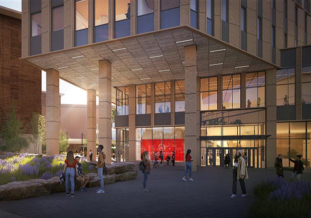 University of Wisconsin−Madison, Morgridge Hall in Madison, Wisconsin.