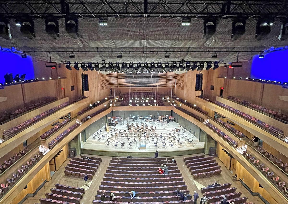 David Geffen Hall at Lincoln Center in Manhattan.
