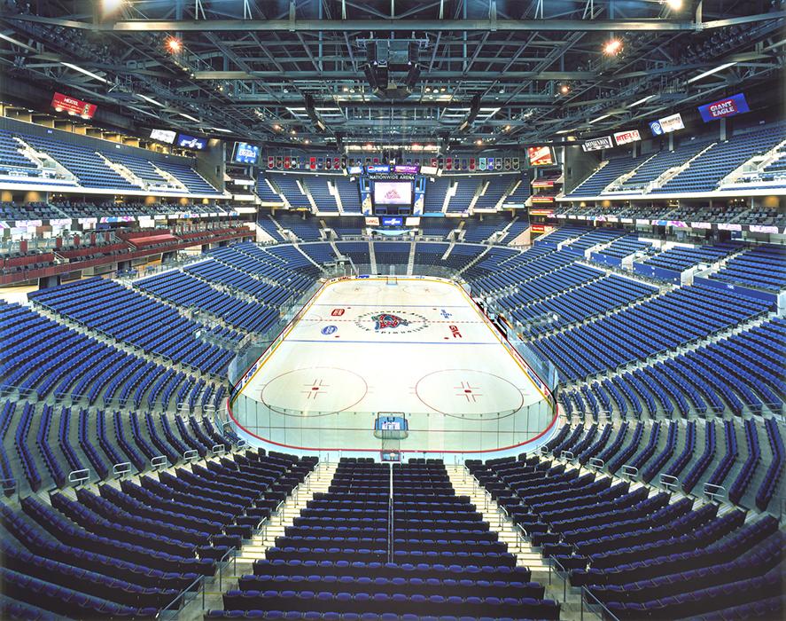 Nationwide Arena in Columbus, Ohio.