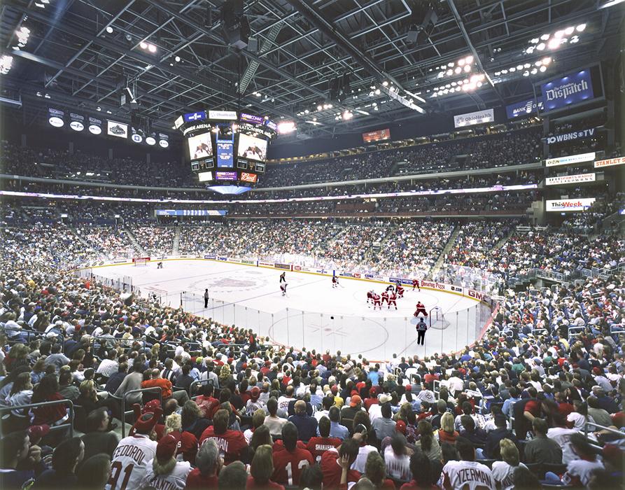 Nationwide Arena in Columbus, Ohio.