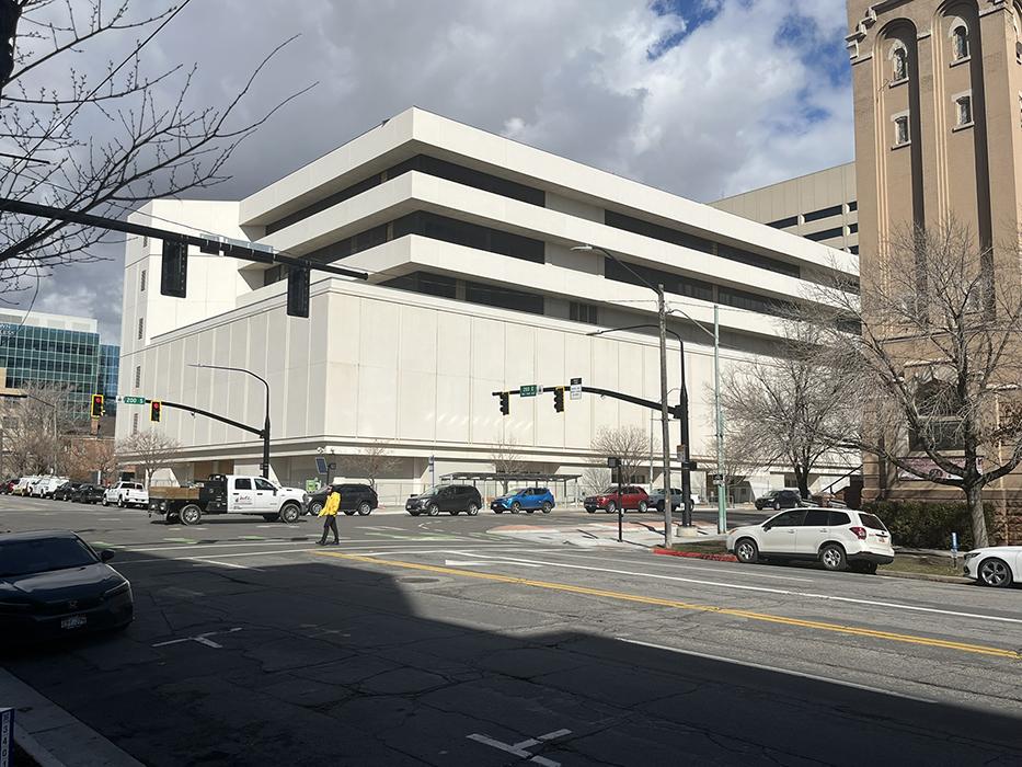 205 E. 200 South in Salt Lake City, Utah.