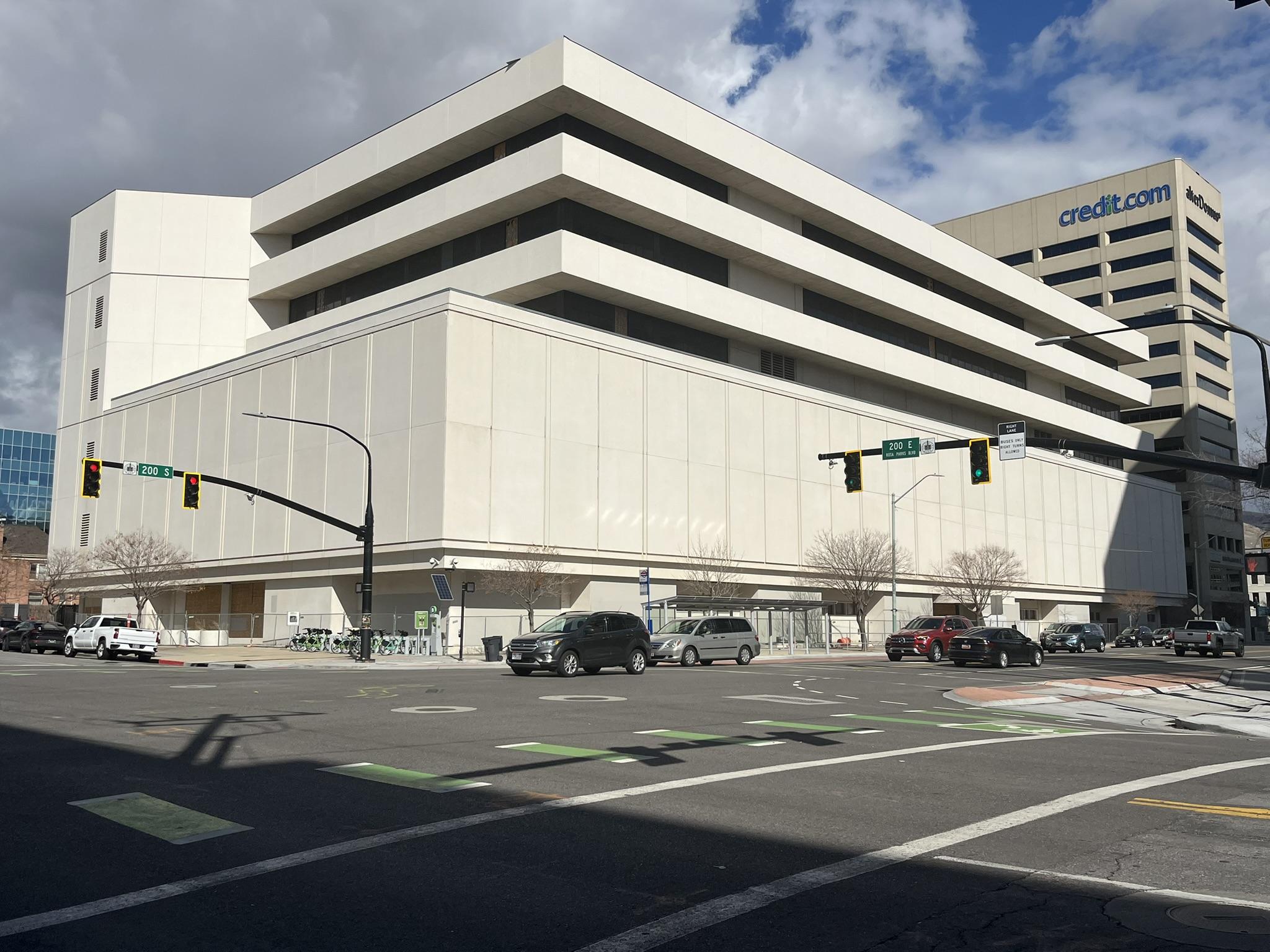 205 E. 200 South in Salt Lake City, Utah.