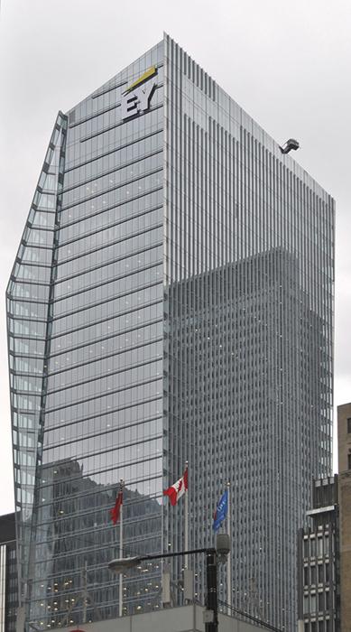 EY Tower in Toronto, Ontario, Canada.