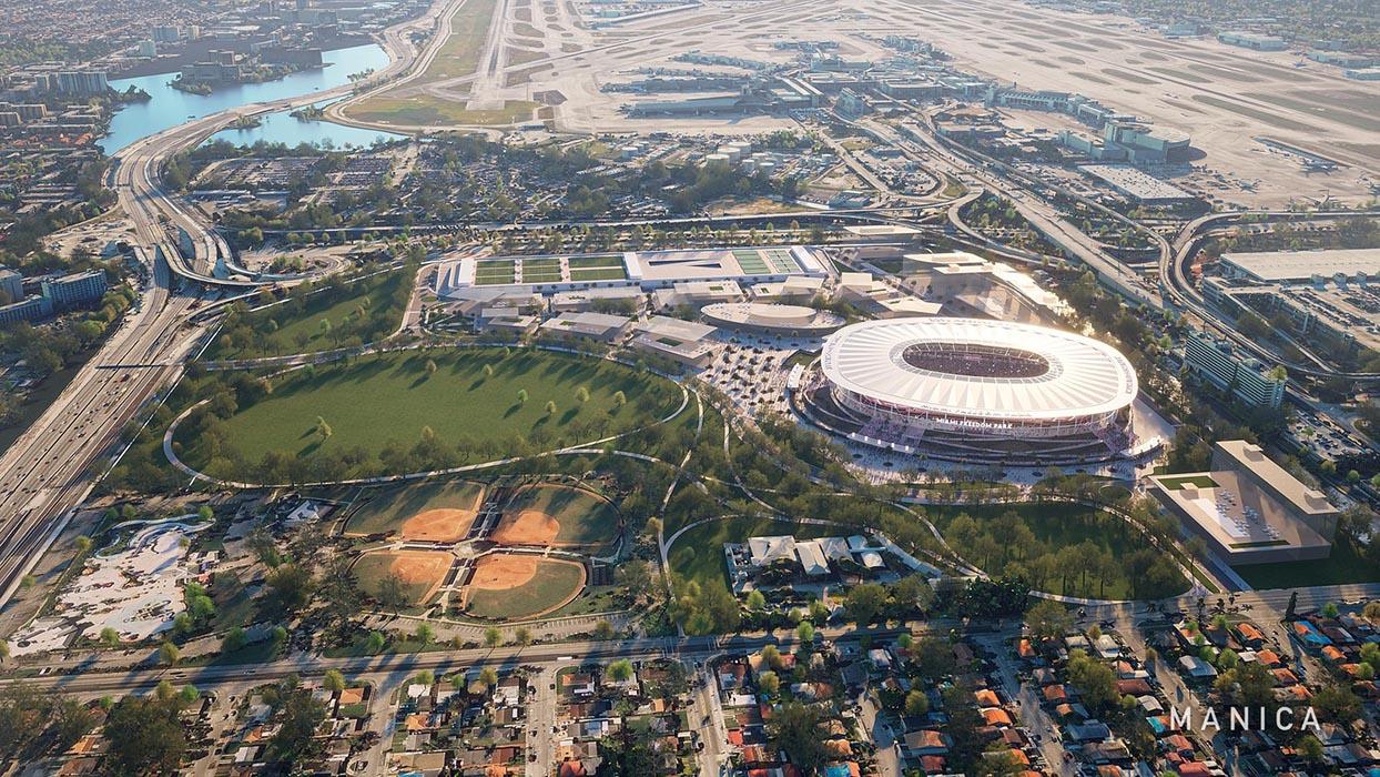 Miami Freedom Park Stadium in Miami, Florida.