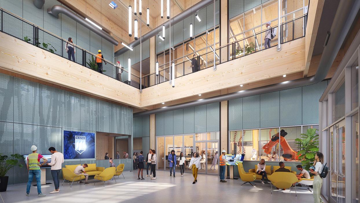 The GEM Factory of the Future mass-timber structure is redefining what factories can be made of.