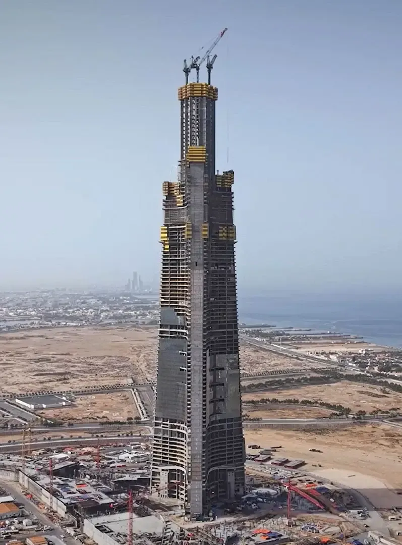 As the world’s next tallest building, the tower continuously pushes the boundaries of architectural and vertical transport design.