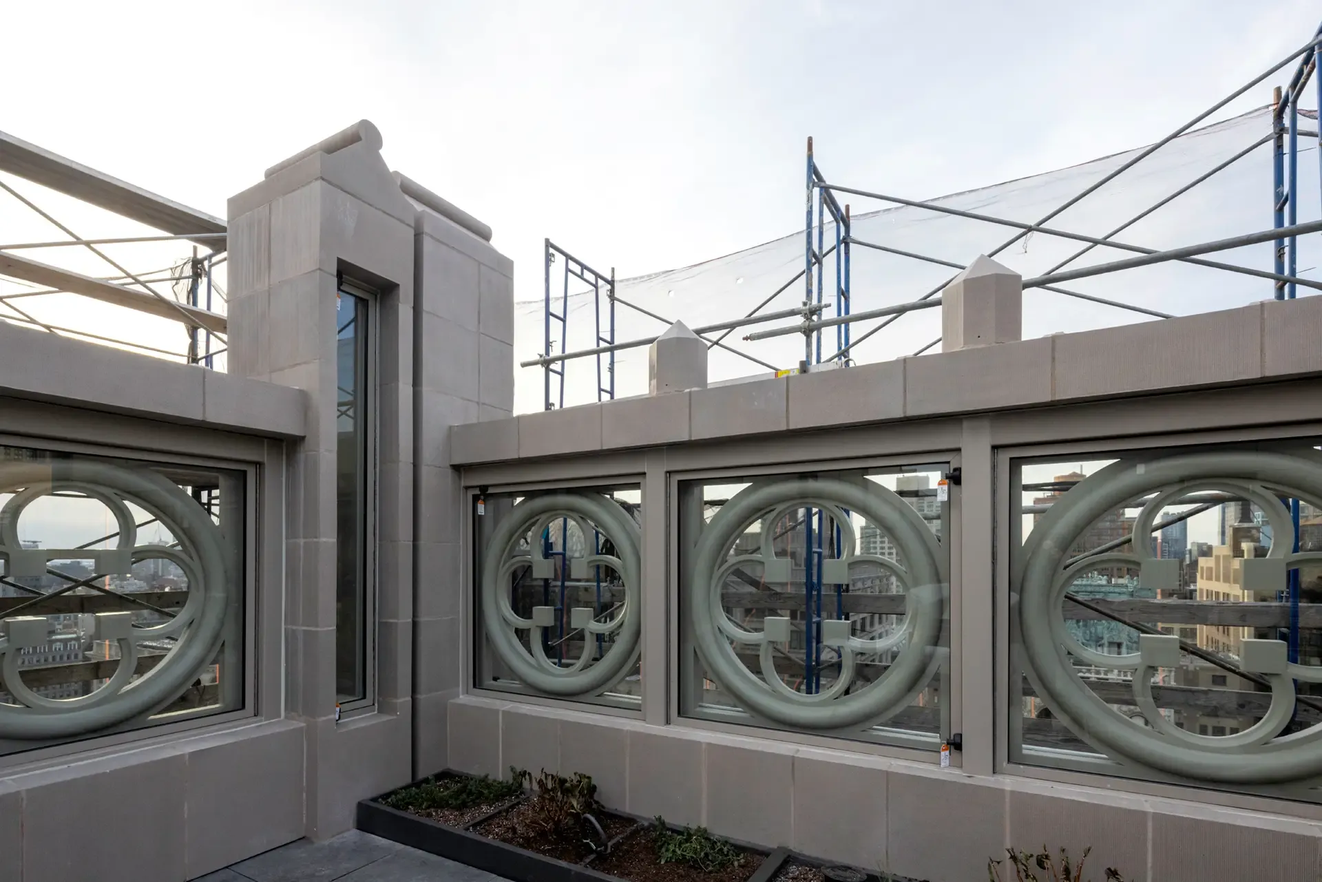 The complex is now a single, revitalized destination overlooking Madison Square Park.