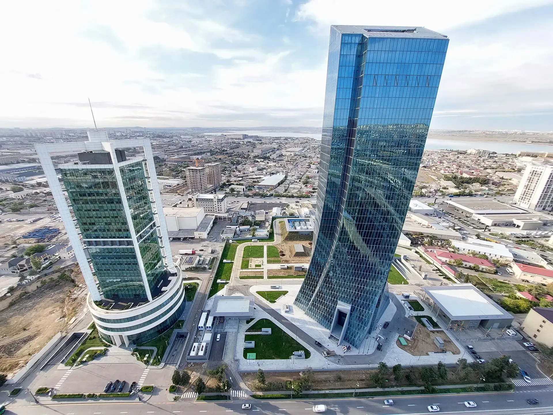 Central Bank of Azerbaijan in Baku.