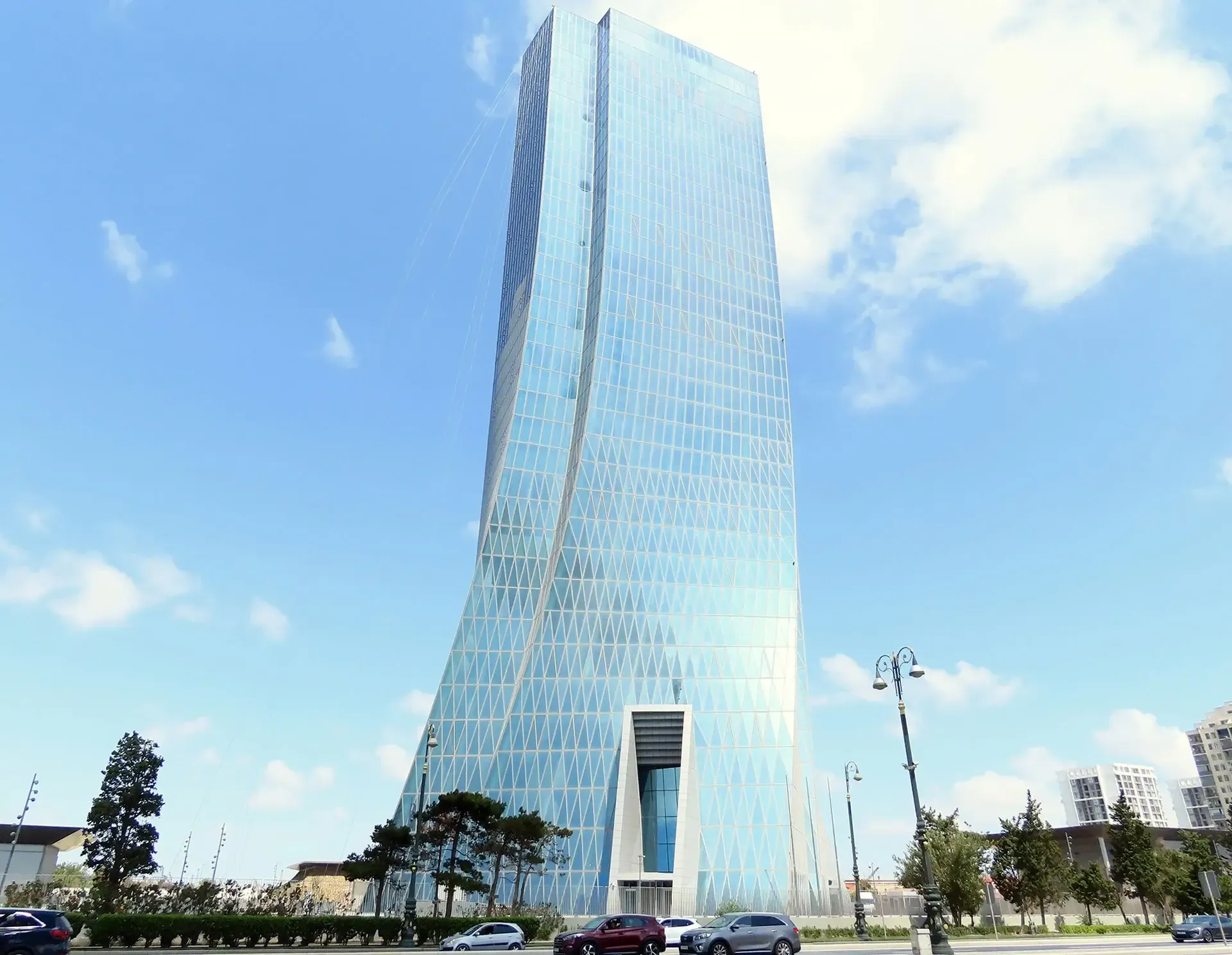 Central Bank of Azerbaijan in Baku.