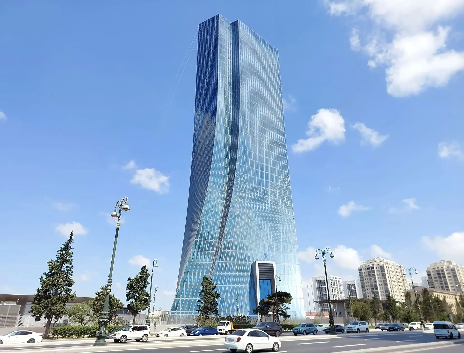 Central Bank of Azerbaijan in Baku.