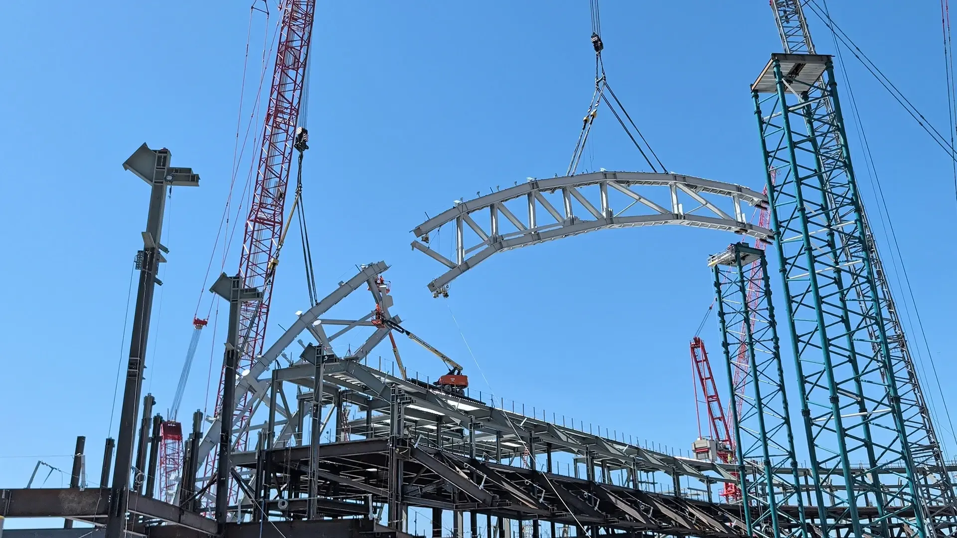 The ballpark will also feature one of the world’s largest cable-net glass façades in the outfield, which will provide expansive views of the Las Vegas Strip. 