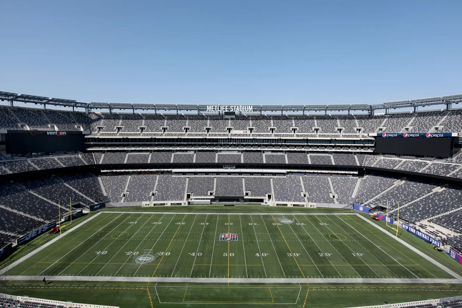 MetLife Stadium in East Rutherford, New Jersey.