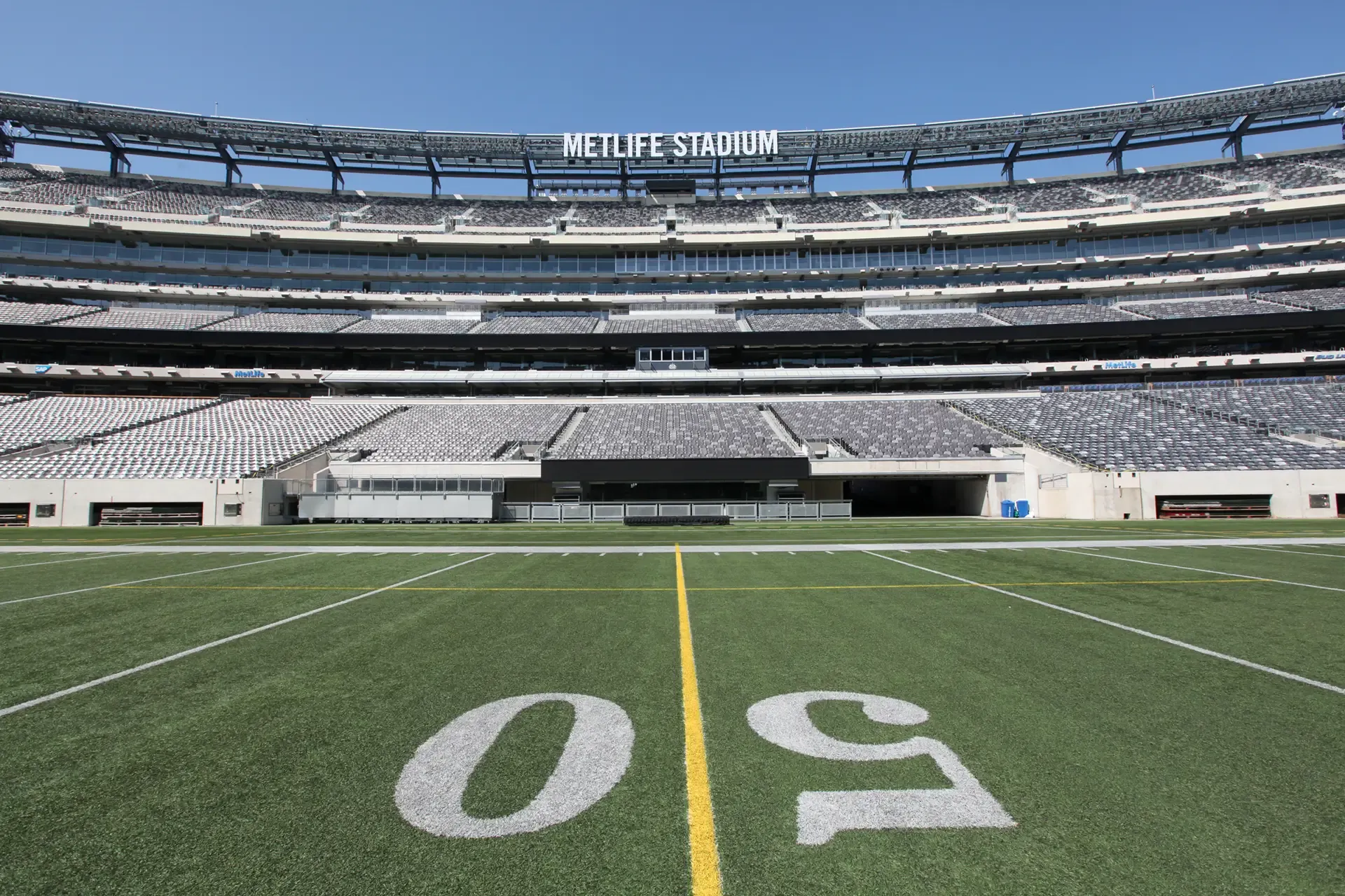 MetLife Stadium in East Rutherford, New Jersey.