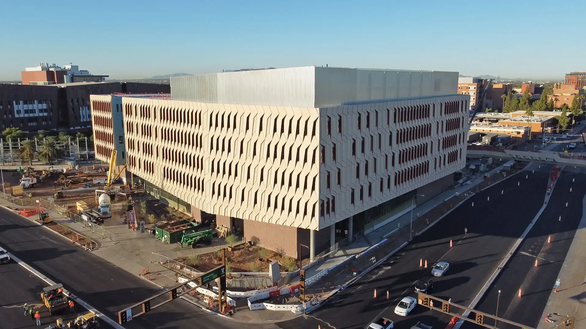 The research center is maximizing sustainable best practices to reduce operational energy, water demand and embodied carbon.