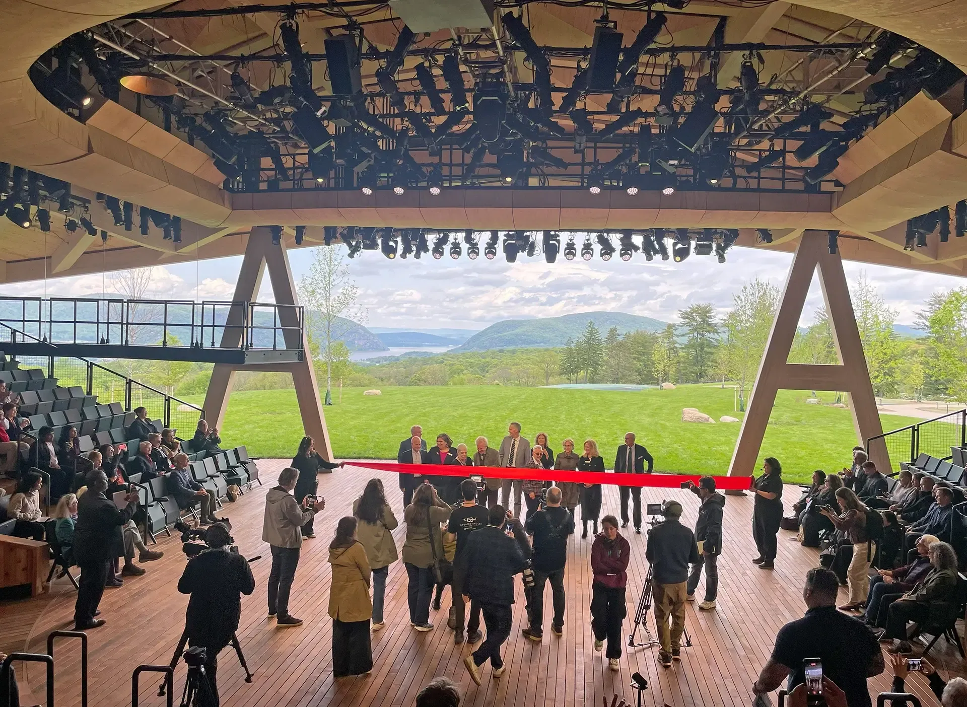 Samuel H. Scripps Theater Center at Hudson Valley Shakespeare in Garrison, New York.