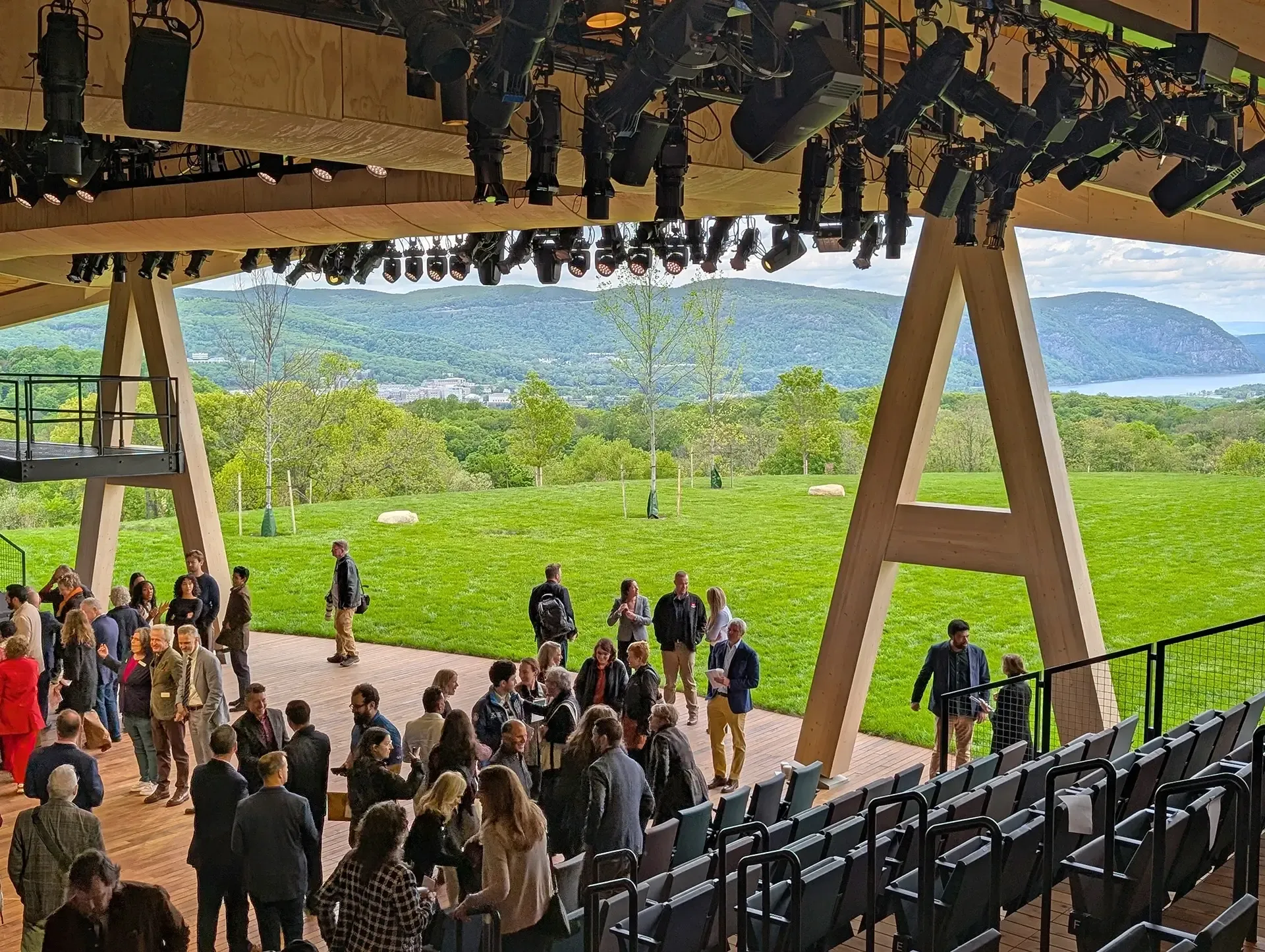 Samuel H. Scripps Theater Center at Hudson Valley Shakespeare in Garrison, New York.