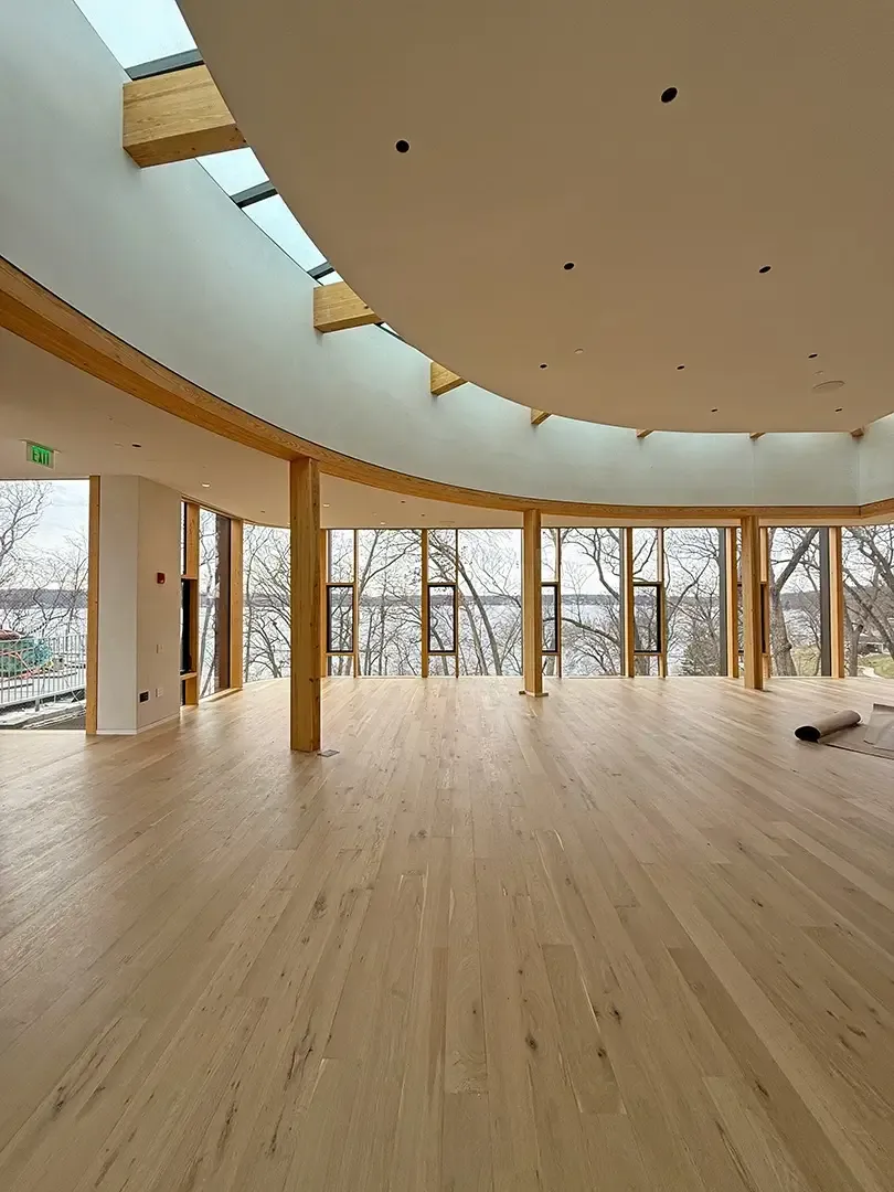 Our structural solutions reinforce the center’s intimate, community-focused character while supporting its varied program and distinctive architectural expression.