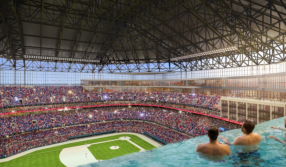 Cheongna SSG Baseball Stadium in Incheon, South Korea.
