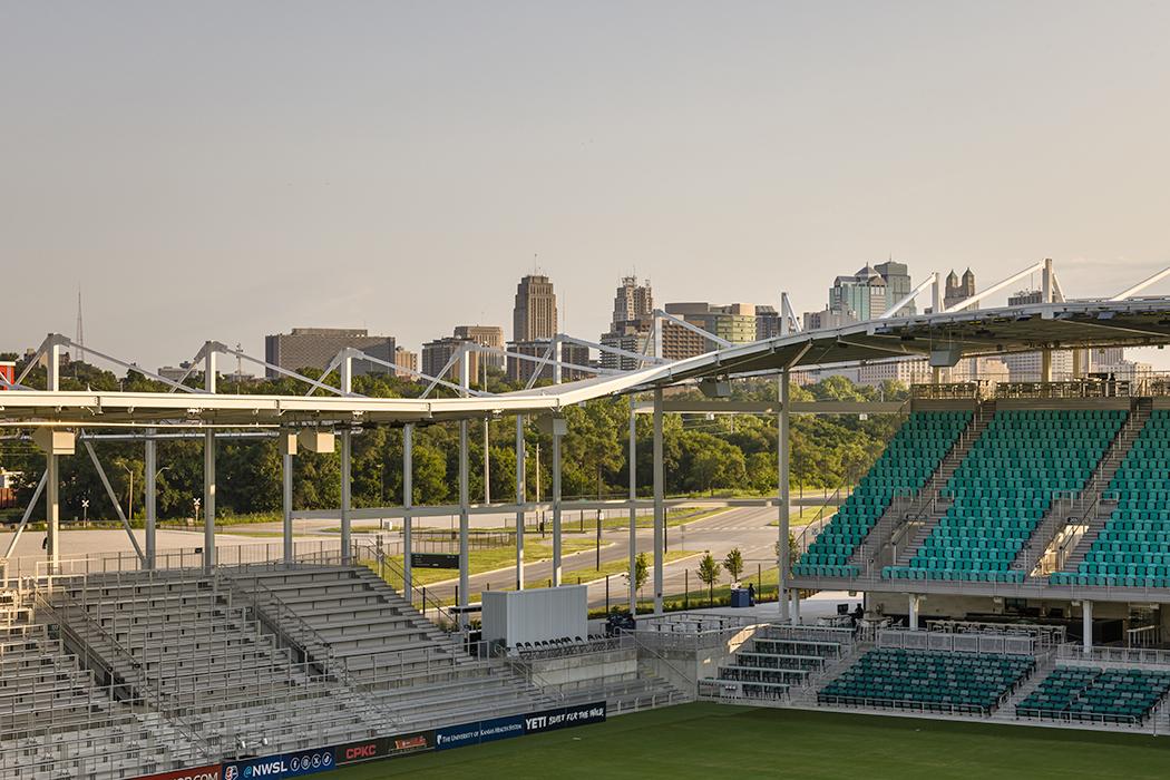CPKC Stadium in Kansas City.