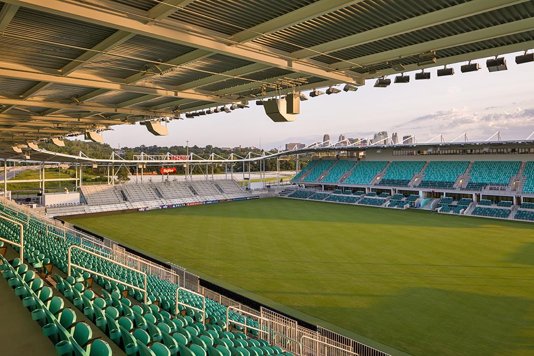 CPKC Stadium in Kansas City.