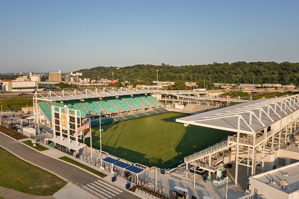 CPKC Stadium in Kansas City.