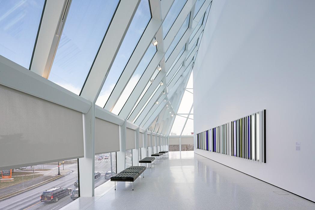 The Buffalo AKG Art Museum in New York.