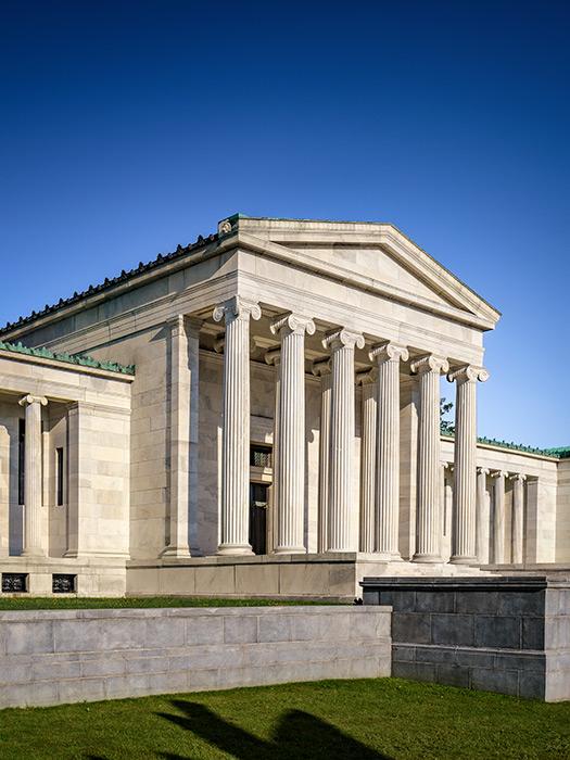 The Buffalo AKG Art Museum in New York.