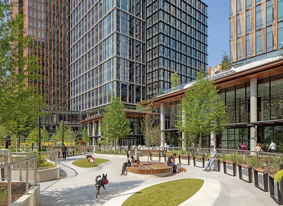 Amazon HQ2 at Metropolitan Park in Arlington, Virginia.