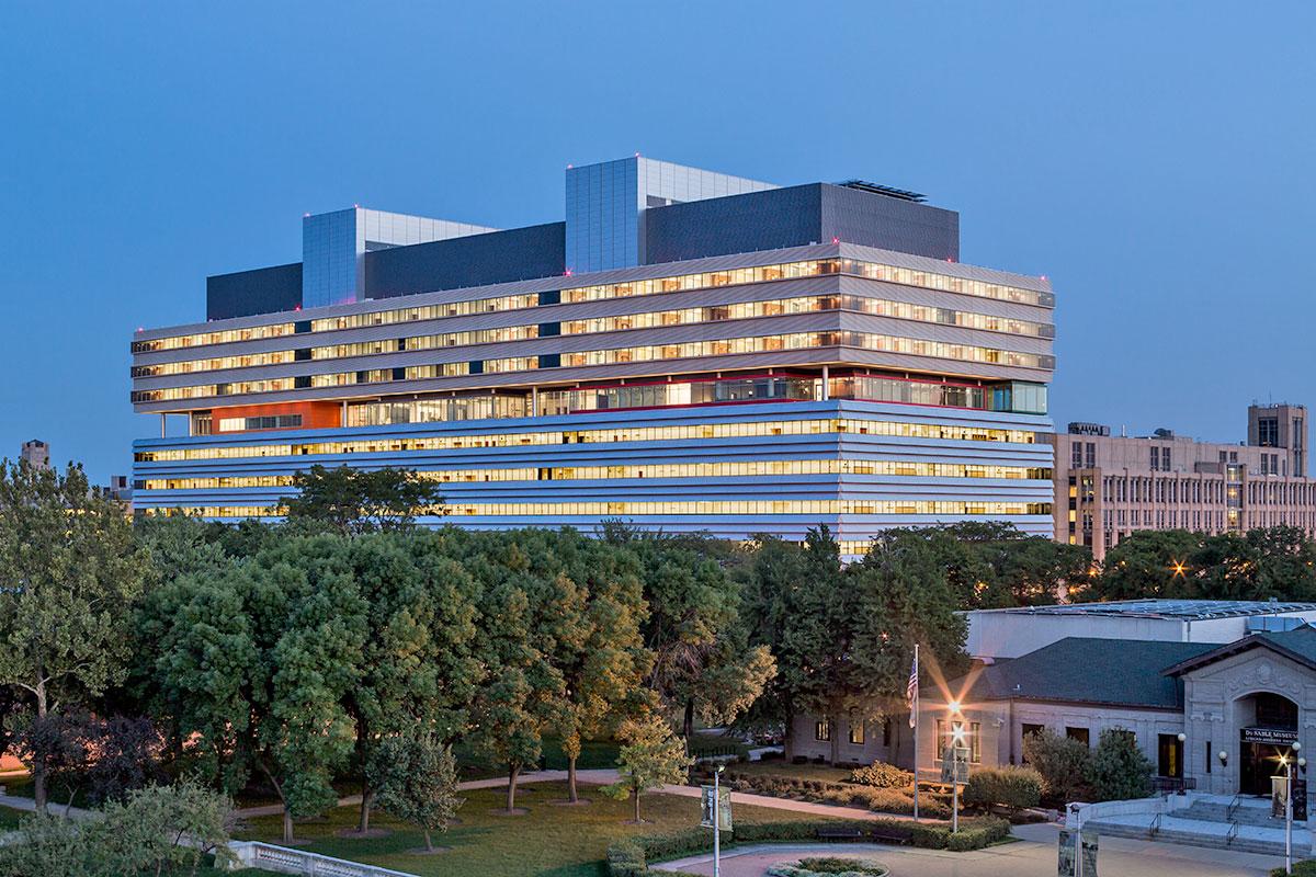 The Center for Care and Discovery at the University of Chicago.