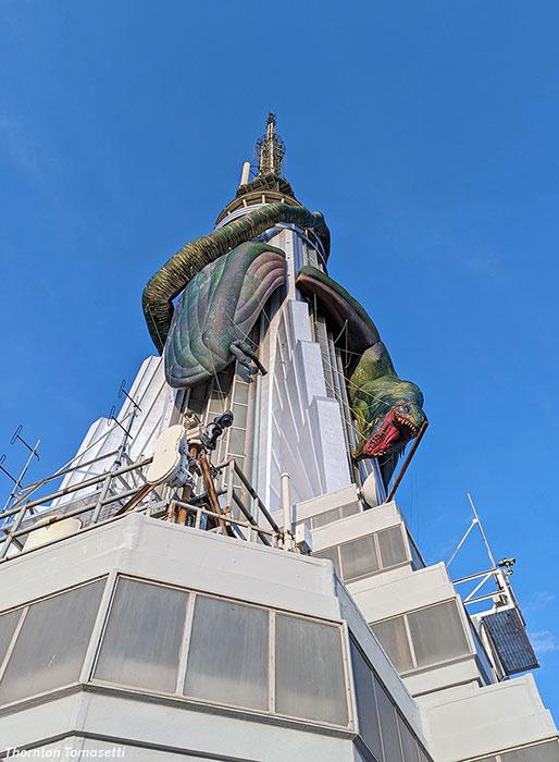 House of the Dragon installation in New York.
