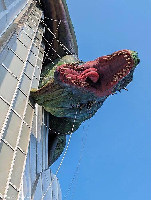 House of the Dragon installation in New York.