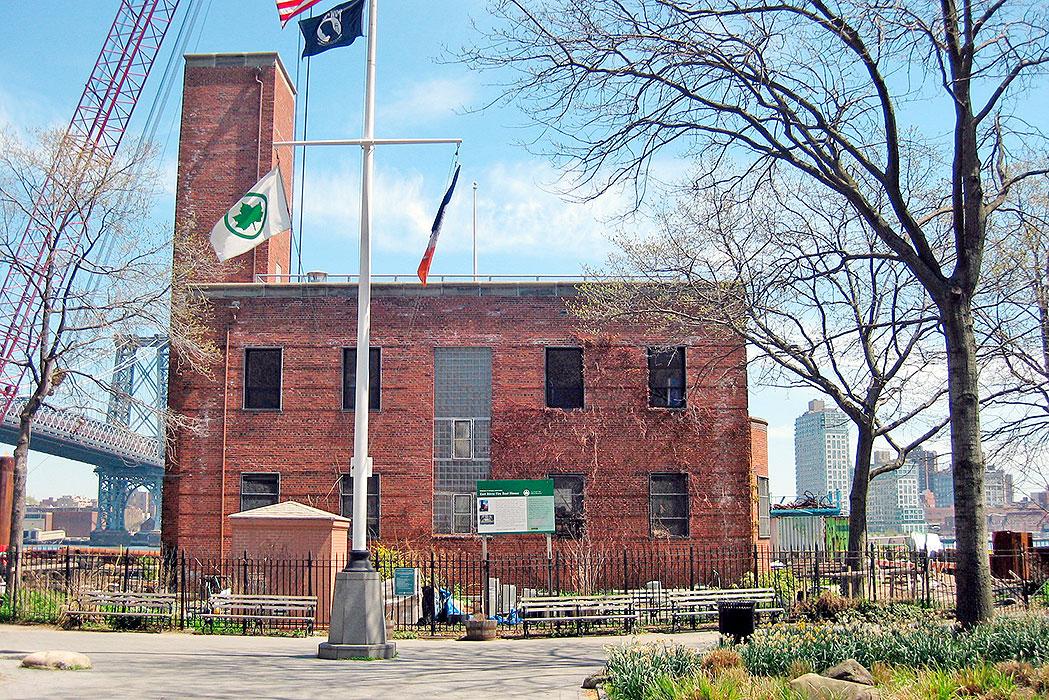 East River Park Fireboat House, Flood Resilience, New York, New York.