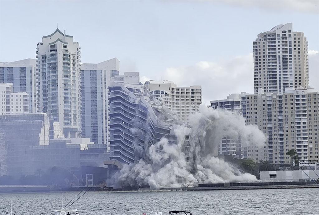 To manage these risks, the owner assembled a coordinated team, pairing an experienced implosion contractor with independent reviewers.