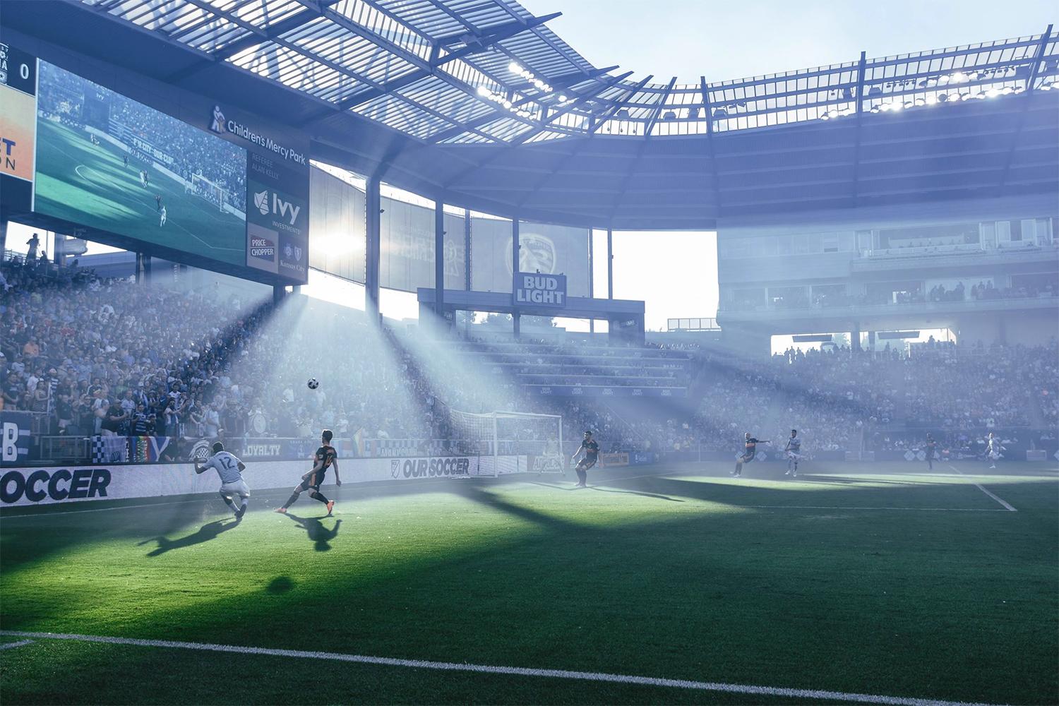 Sporting Park in Kansas City.