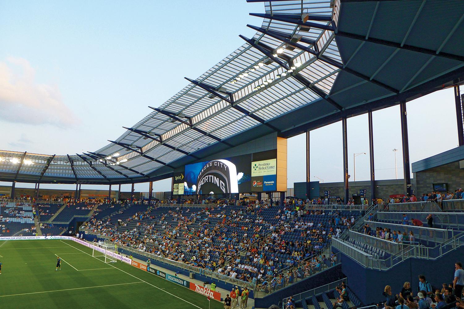 Sporting Park in Kansas City.