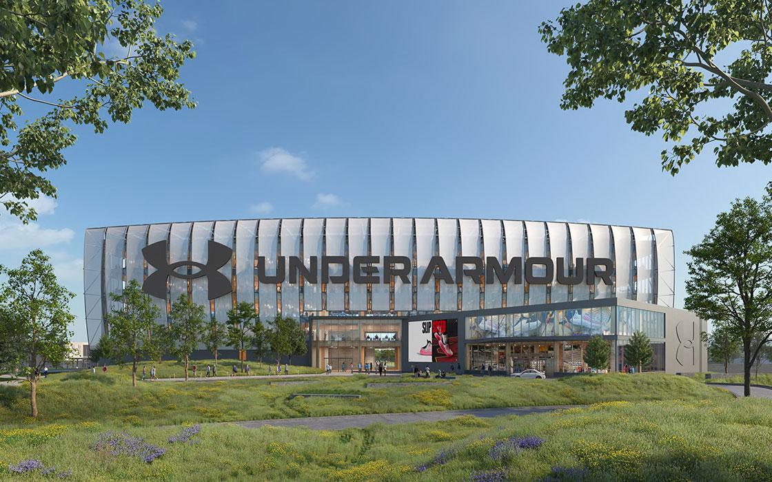 When Under Armour started planning a new building on their Baltimore, Maryland, campus, they wanted it to reflect their commitment to optimizing performance and acting sustainably.