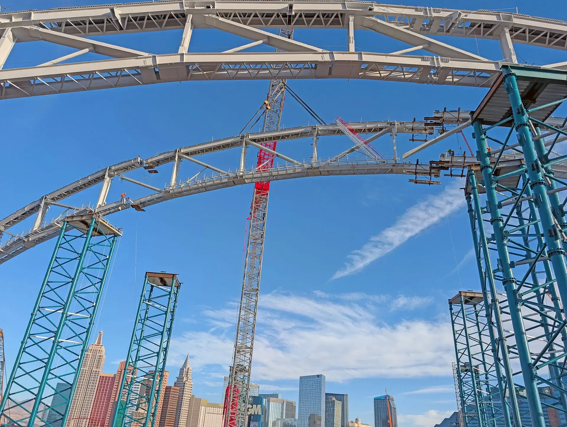 The stadium will also feature one of the world’s largest cable-net glass façades in the outfield, providing expansive views of the Las Vegas Strip while creating a dramatic connection between the ballpark and its surroundings.